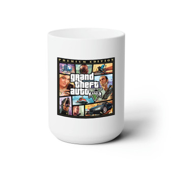 Grand Theft Auto V Premium Edition White Ceramic Mug
