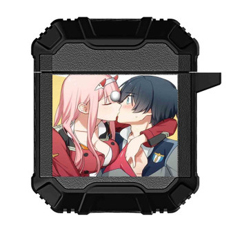 Zero Two and Hiro Kiss Protection AirPods Case Shockproof