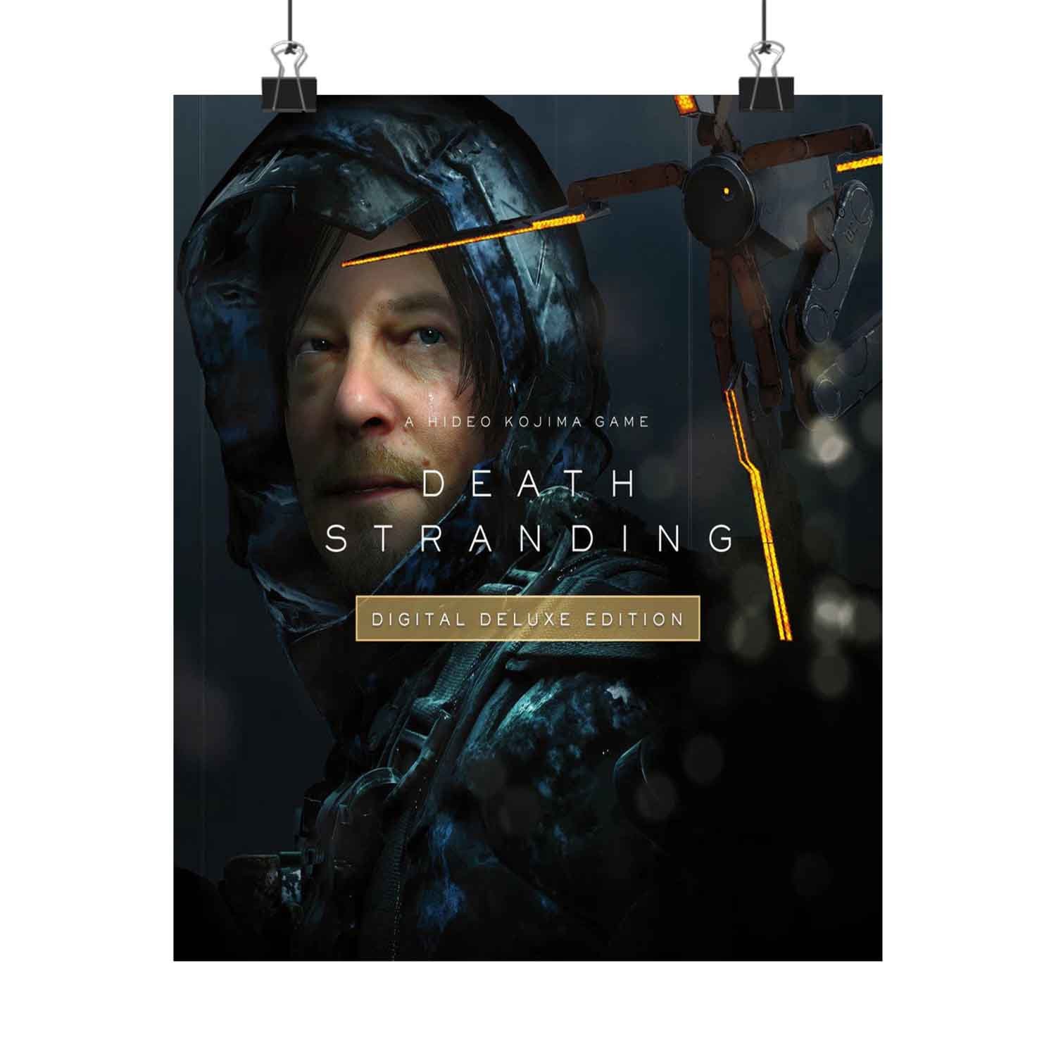 Zavstyle Death Stranding Poster Satin 210gsm Home Decor