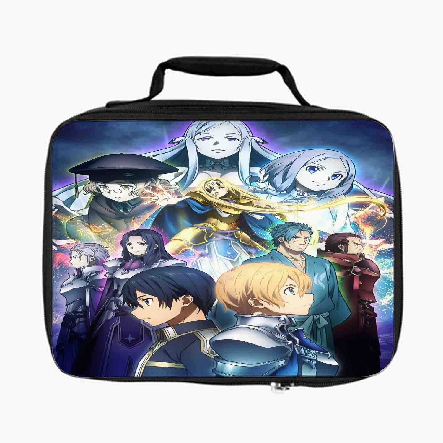 Zavstyle Sword Art Online Lunch Bag Fully Lined and Insulated