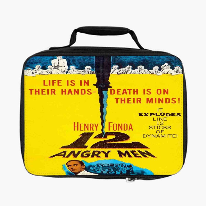 Zavstyle 12 Angry Men Yellow Lunch Bag