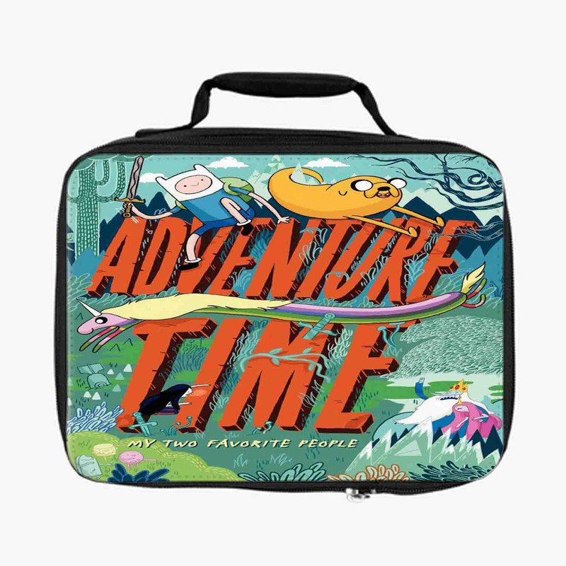 Zavstyle Adventure Time Jake and Finn Lunch Bag