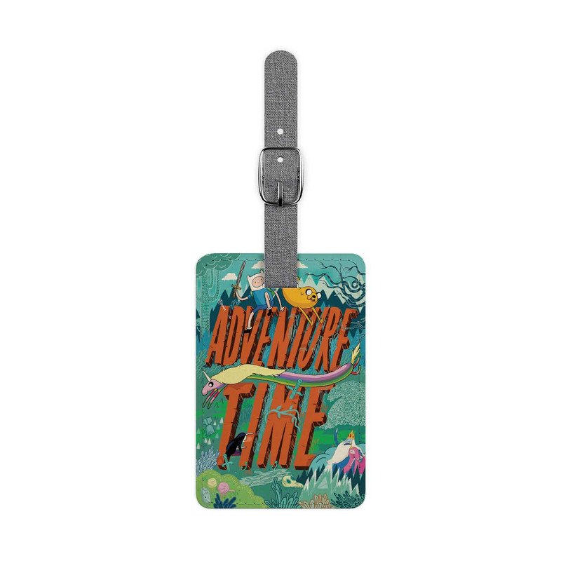 Zavstyle Adventure Time Print Luggage Tag