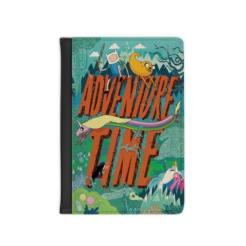 Zavstyle Adventure Time Print Passport Cover