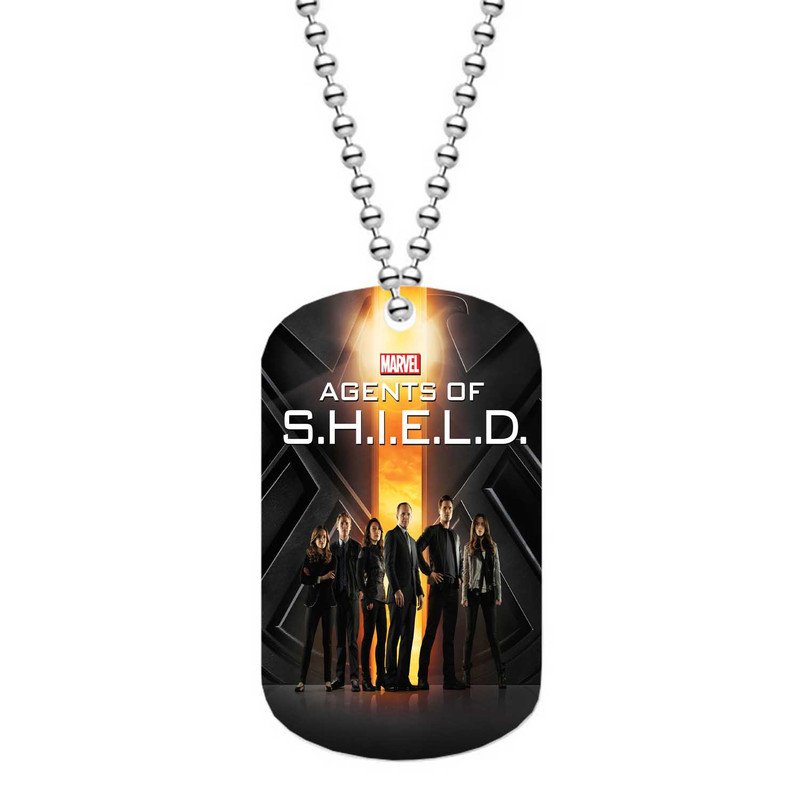 Zavstyle Agents of SHIELD All Characters Dog Tag Military Stainless Steel