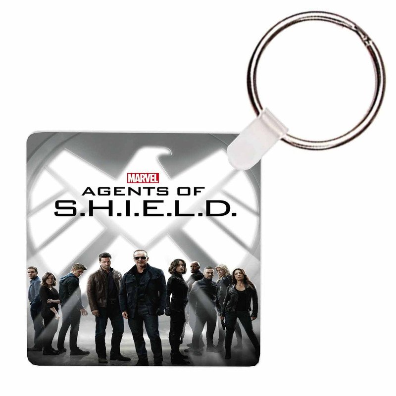 Zavstyle Agents of SHIELD Marvel Keychain