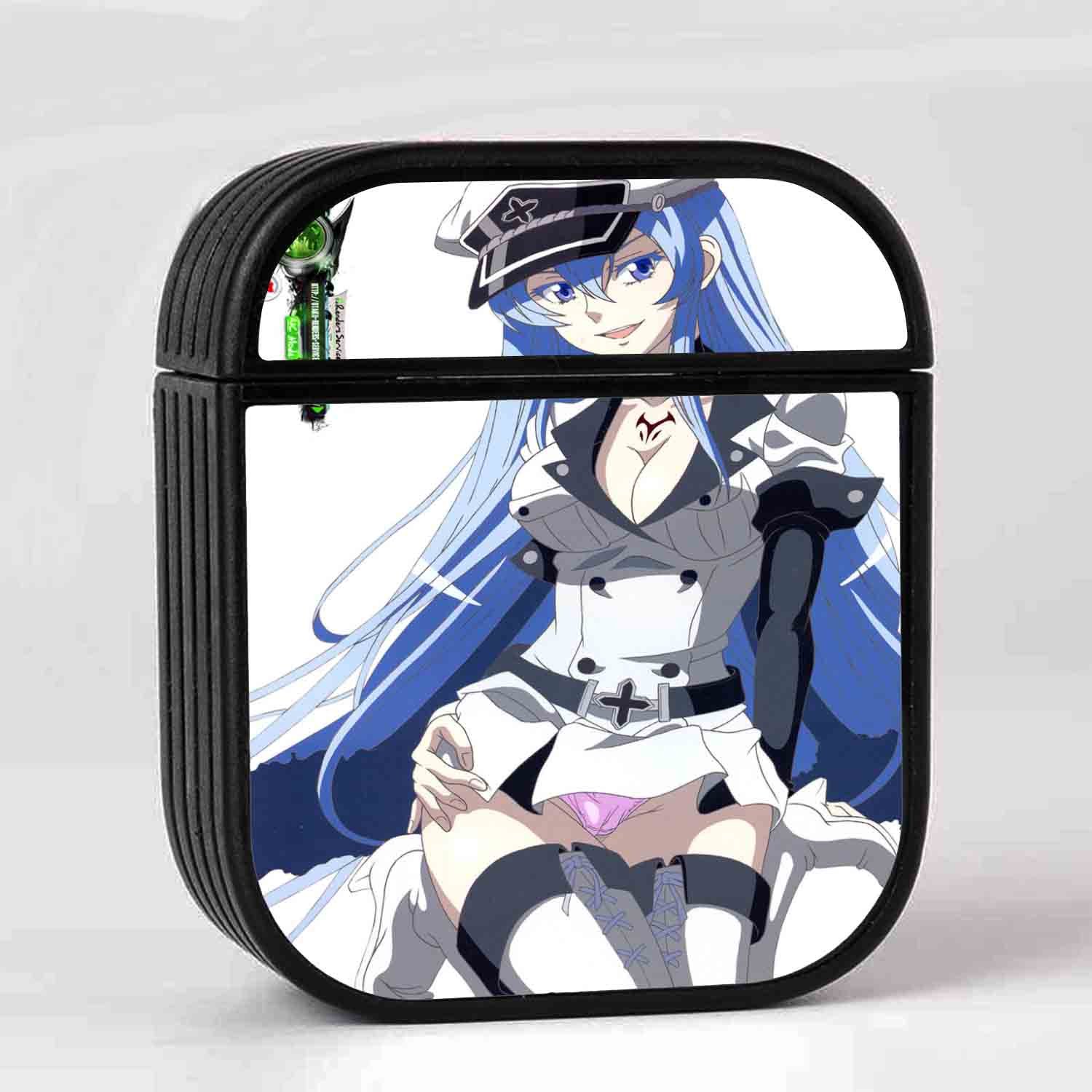 Zavstyle Akame Ga KILL Blue Esdeath Sexy Pose AirPods Case
