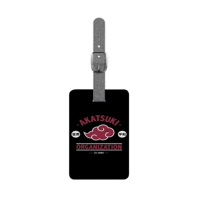 Zavstyle Akatsuki Naruto Shippuden Luggage Tag