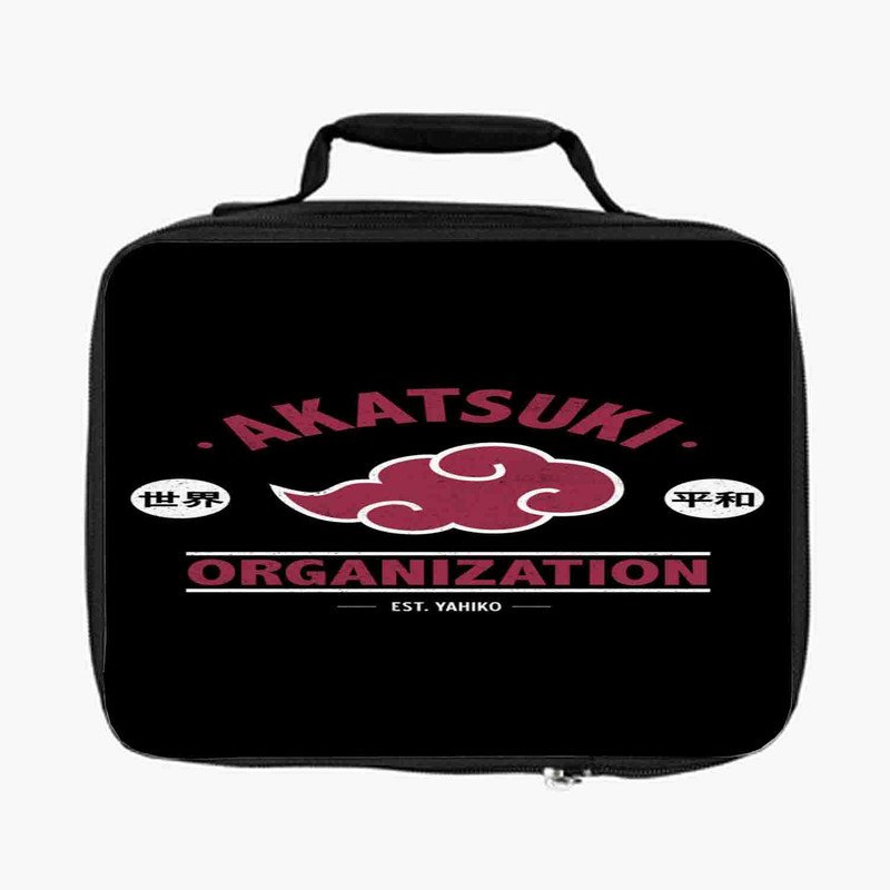 Zavstyle Akatsuki Naruto Shippuden Lunch Bag