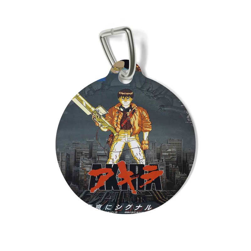 Zavstyle Akira With Gun Pet Tag