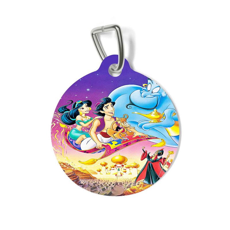 Zavstyle Aladdin Disney Pet Tag