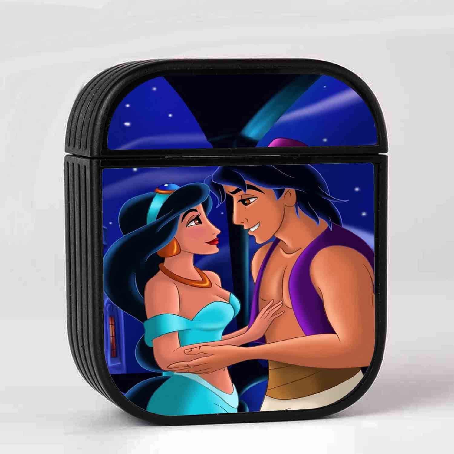 Zavstyle Aladdin and Jasmine Disney Love Night AirPods Case
