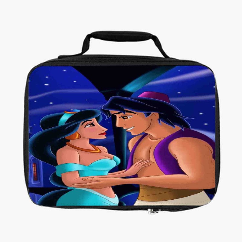 Zavstyle Aladdin and Jasmine Disney Love Night Lunch Bag
