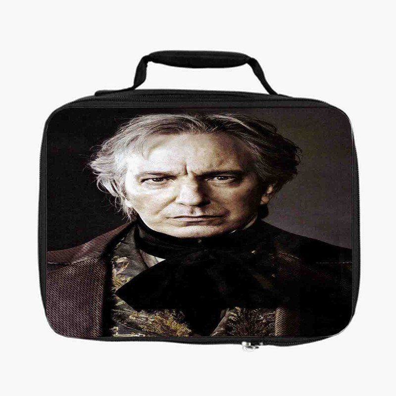 Zavstyle Alan Rickman as Severus Snape Lunch Bag