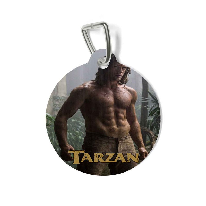 Zavstyle Alexander Skarsgard Tarzan 2016 Pet Tag
