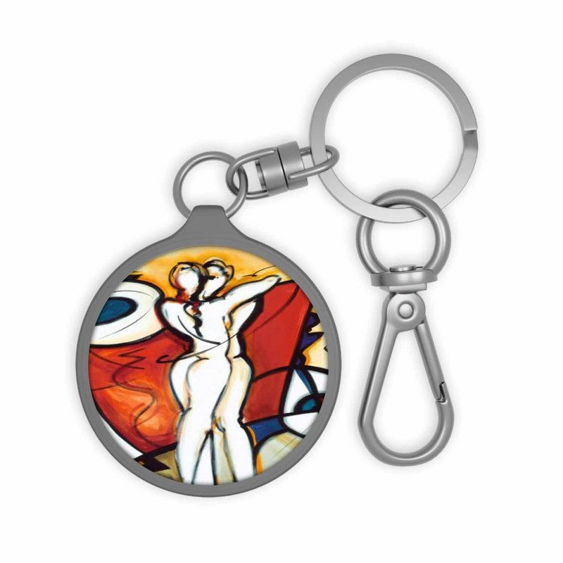 Zavstyle Alfred Gockel Endless Love Keyring Tag Accessories