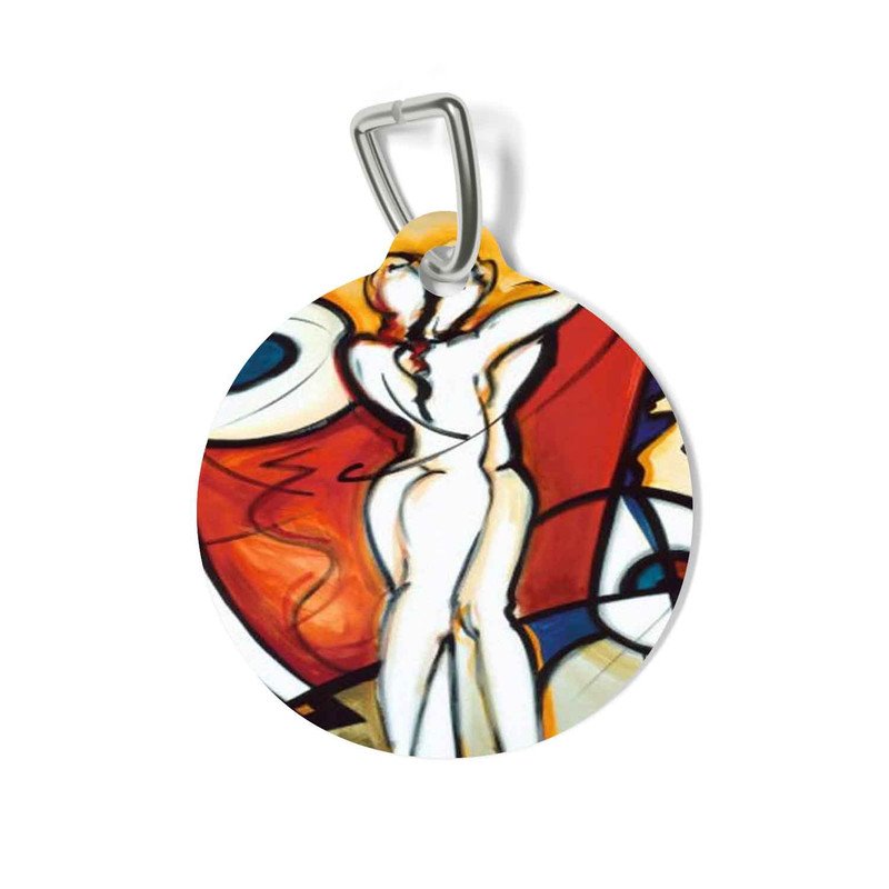Zavstyle Alfred Gockel Endless Love Pet Tag