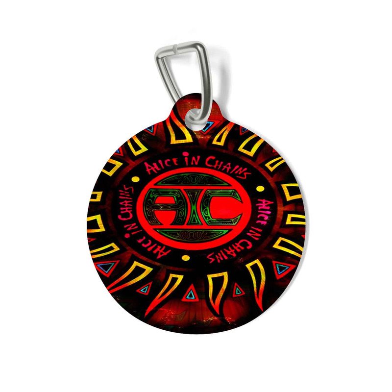 Zavstyle Alice in Chains Art Pet Tag