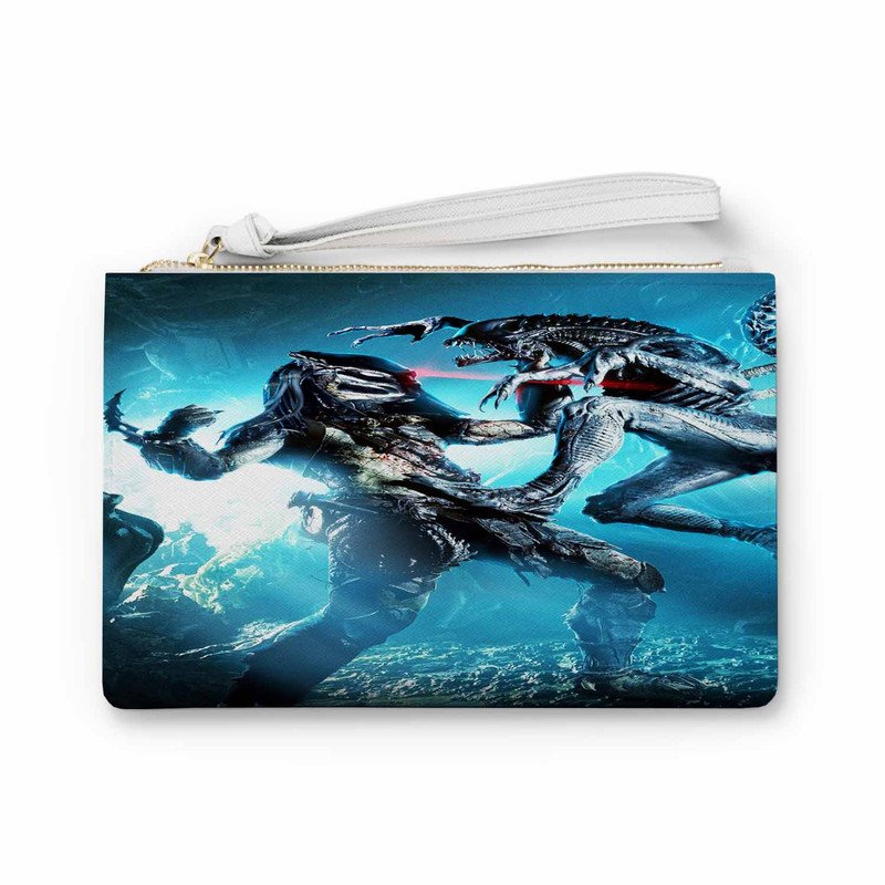 Zavstyle Alien vs Predator Battle Clutch Bag