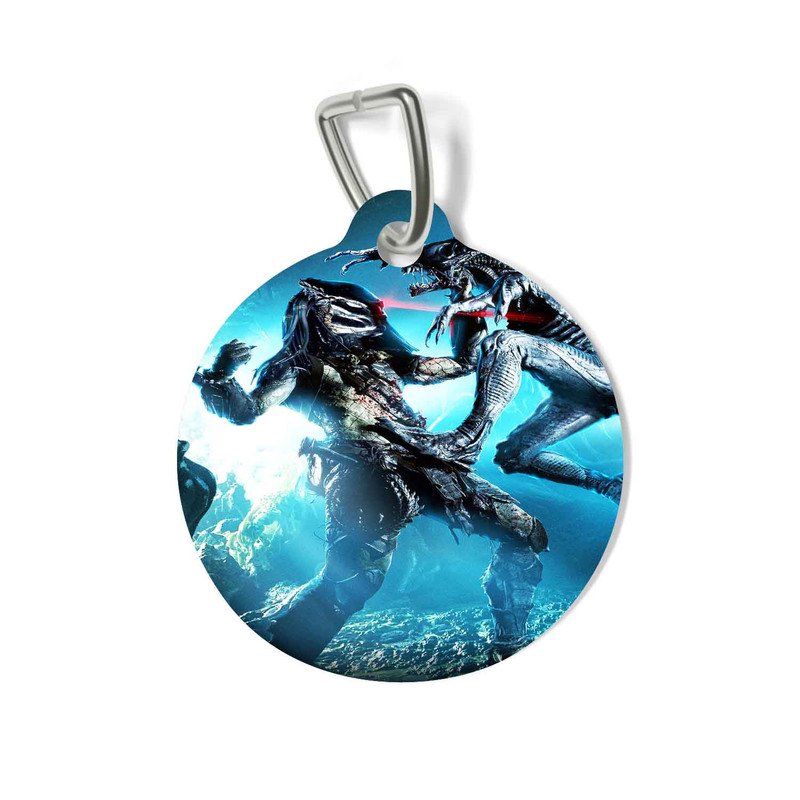 Zavstyle Alien vs Predator Battle Pet Tag