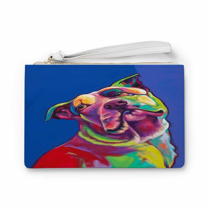 Zavstyle American Bulldog Clutch Bag