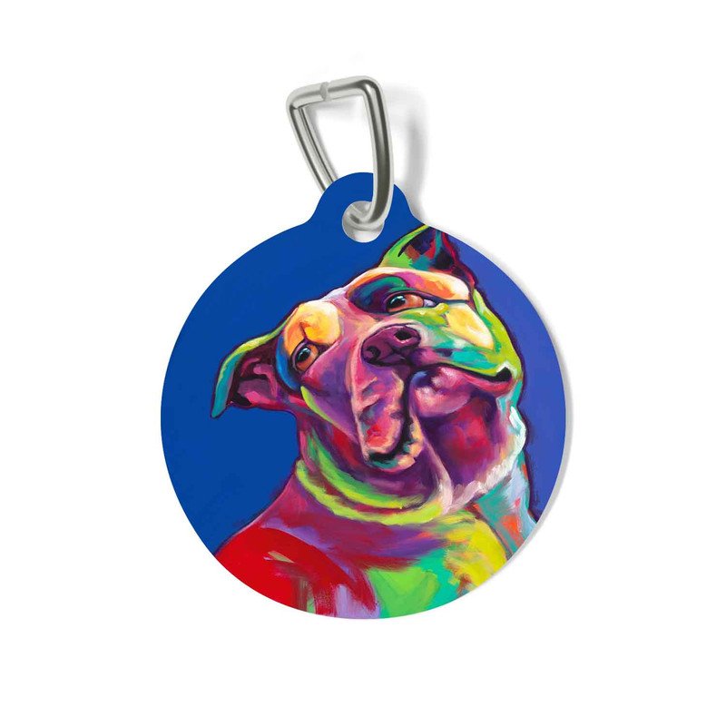 Zavstyle American Bulldog Pet Tag