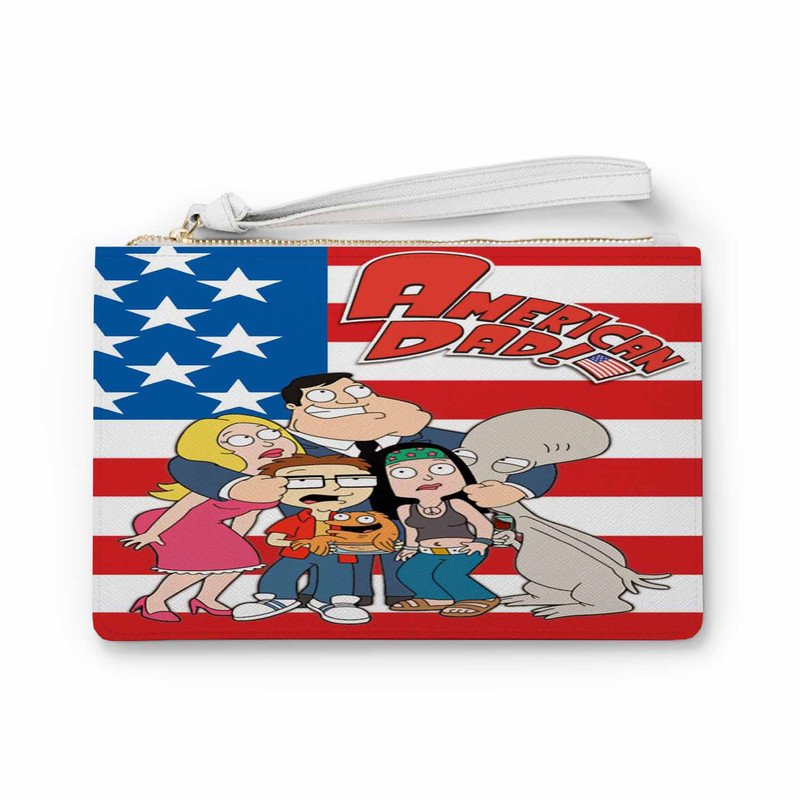 Zavstyle American Dad Hug Clutch Bag