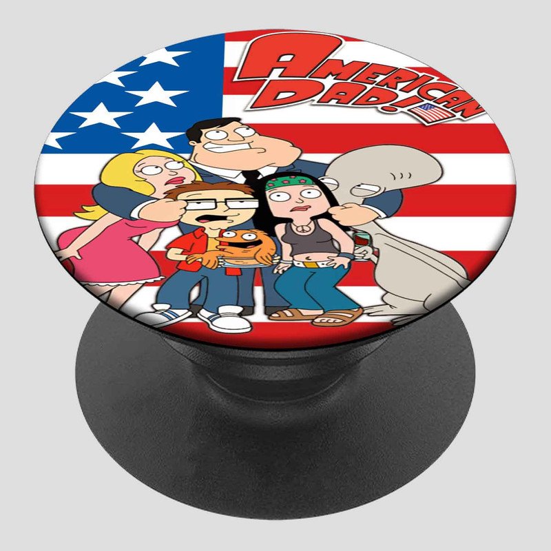 Zavstyle American Dad Hug Pop able Phone Stands