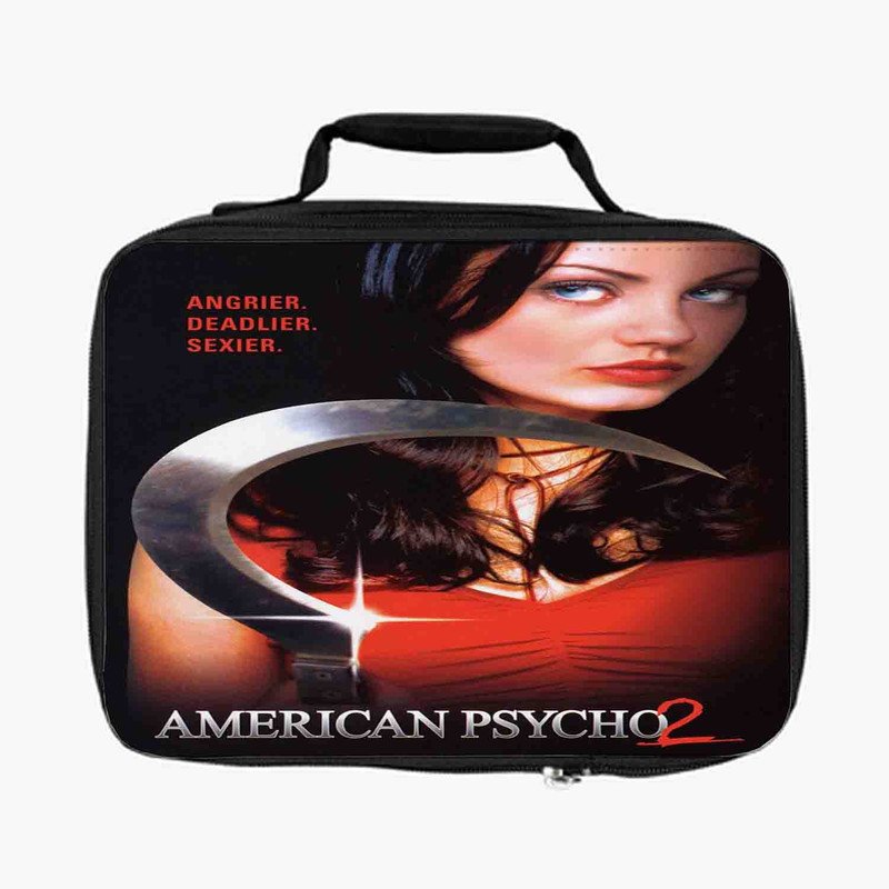 Zavstyle American Psycho 2 Lunch Bag
