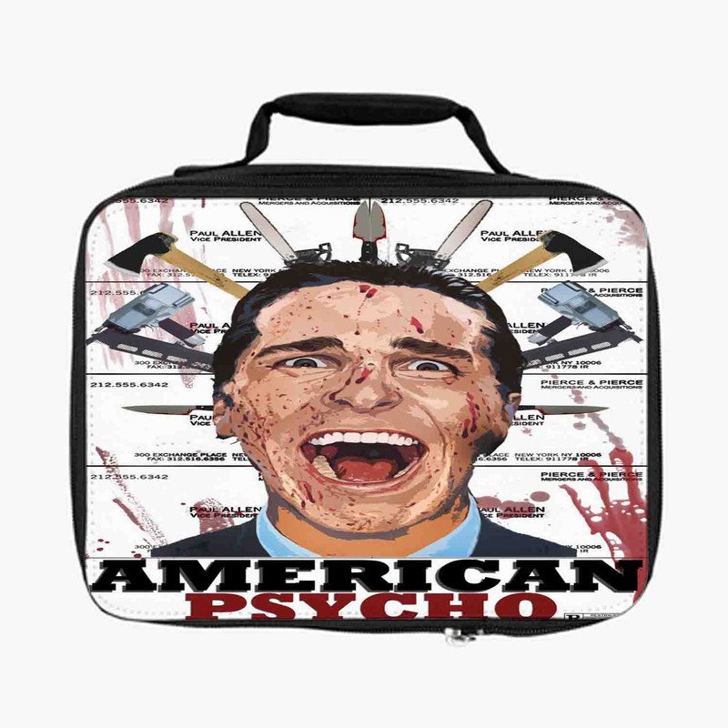 Zavstyle American Psycho Lunch Bag