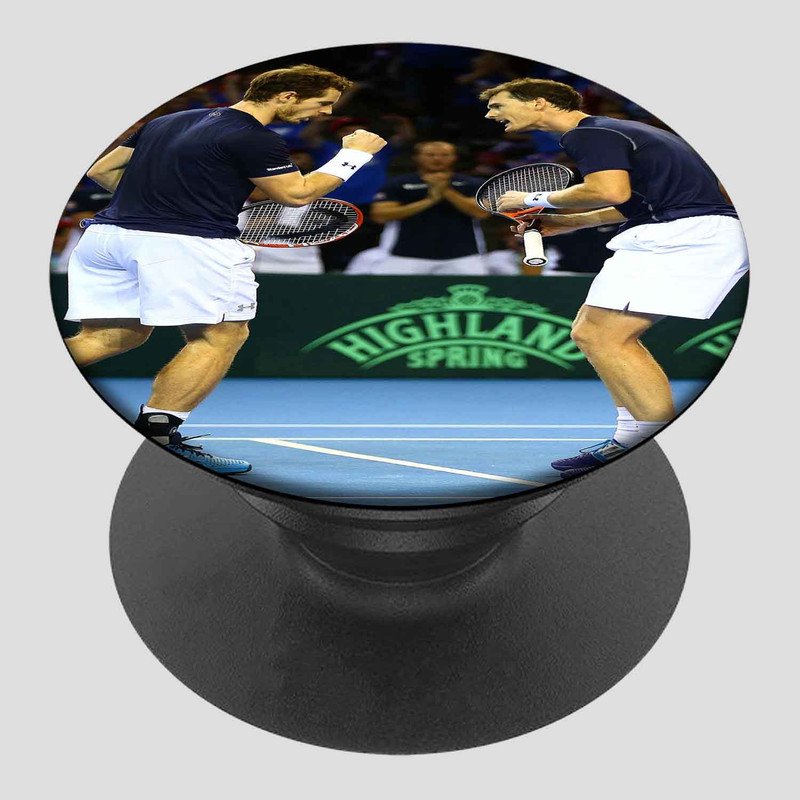 Zavstyle Andy and Jamie Murray Art Pop able Phone Stands