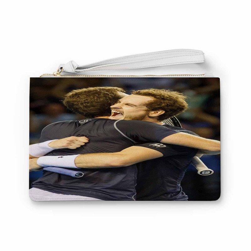 Zavstyle Andy and Jamie Murray Clutch Bag