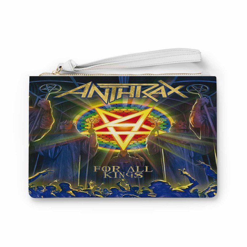 Zavstyle Anthrax For All Kings Clutch Bag