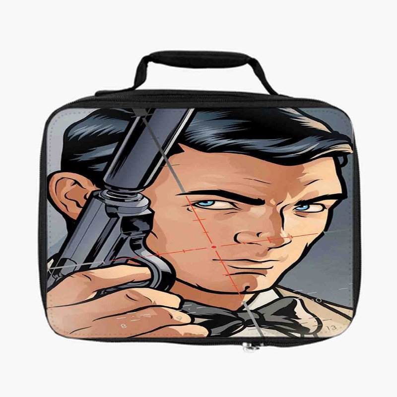 Zavstyle Archer Face Lunch Bag