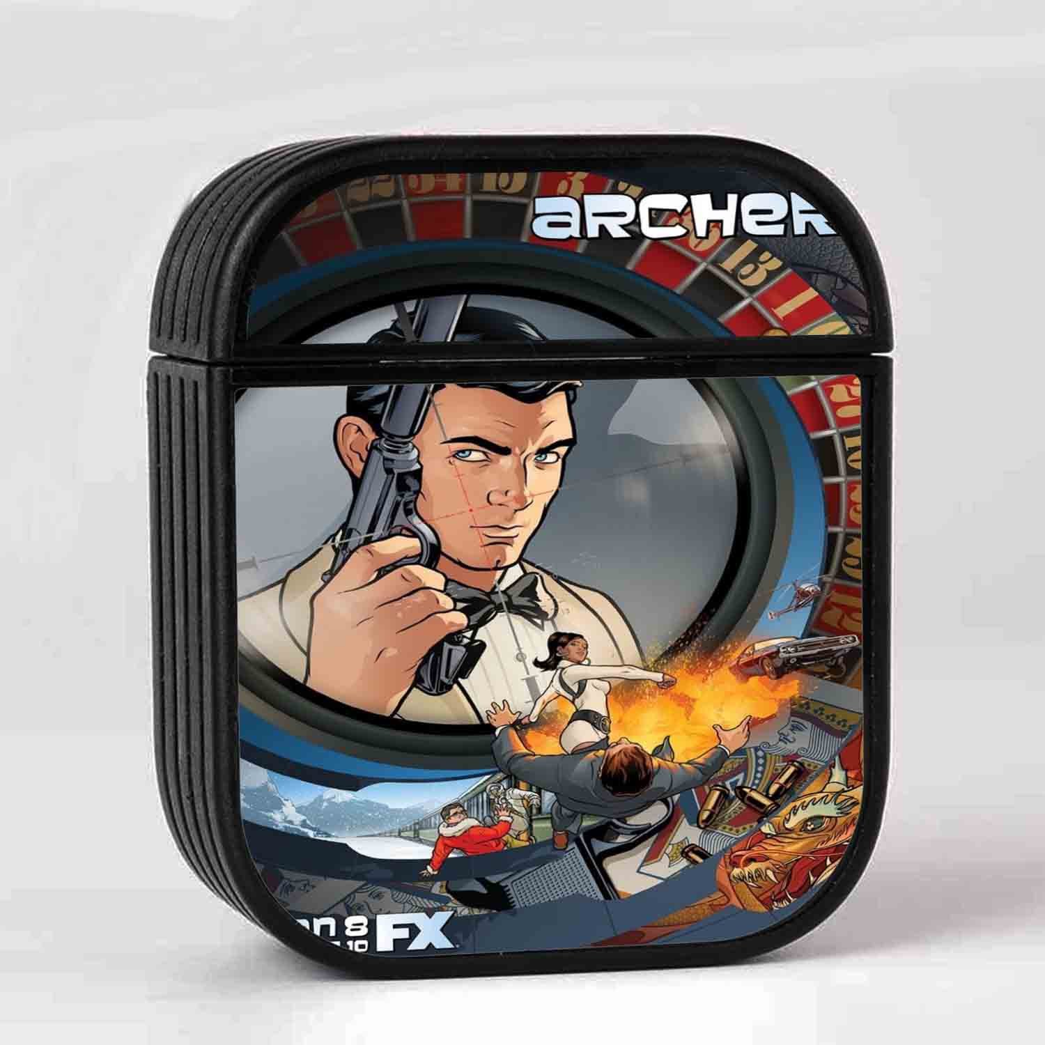 Zavstyle Archer Tv Series AirPods Case
