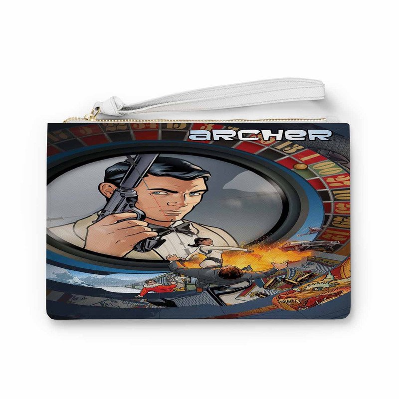 Zavstyle Archer WIth Gun Clutch Bag