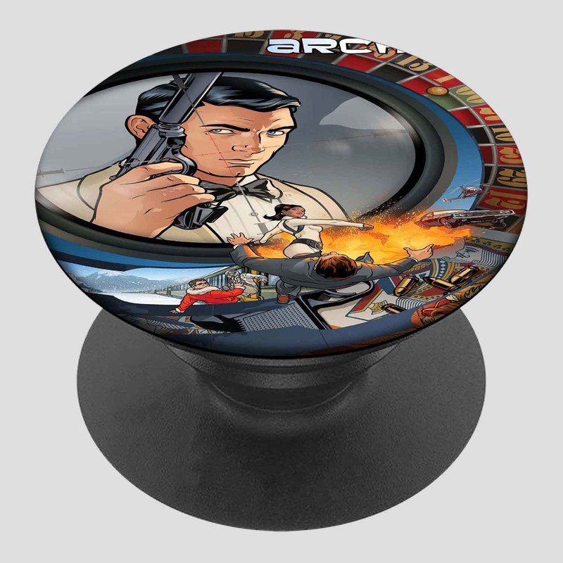 Zavstyle Archer WIth Gun Pop able Phone Stands