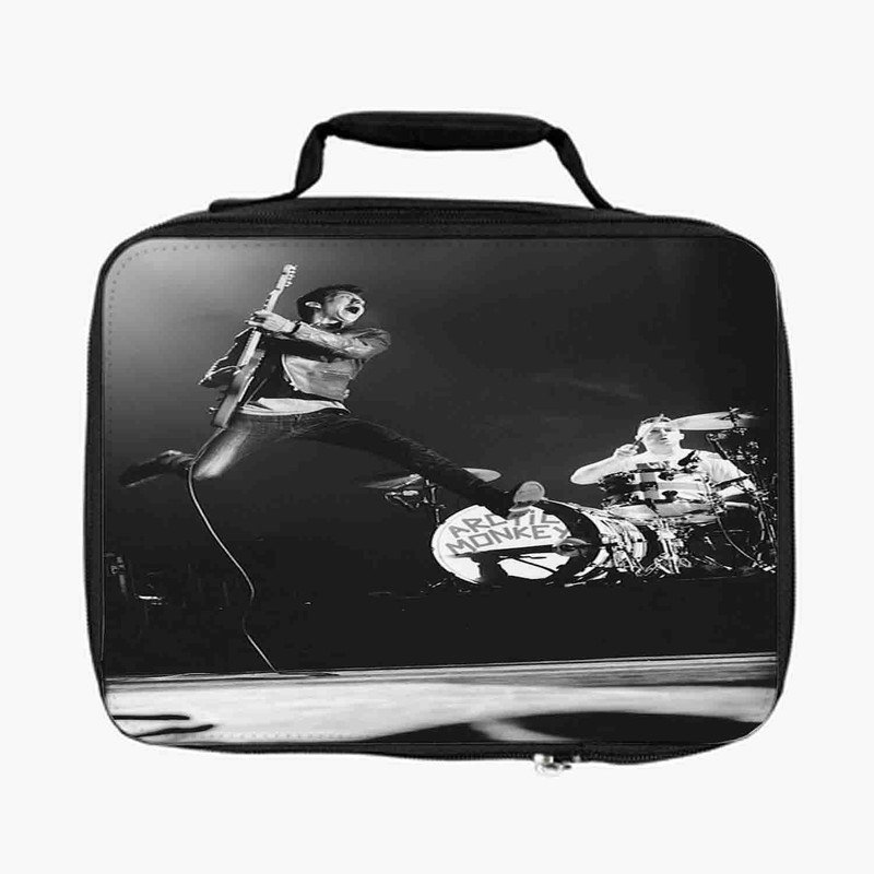 Zavstyle Arctic Monkeys Print Lunch Bag