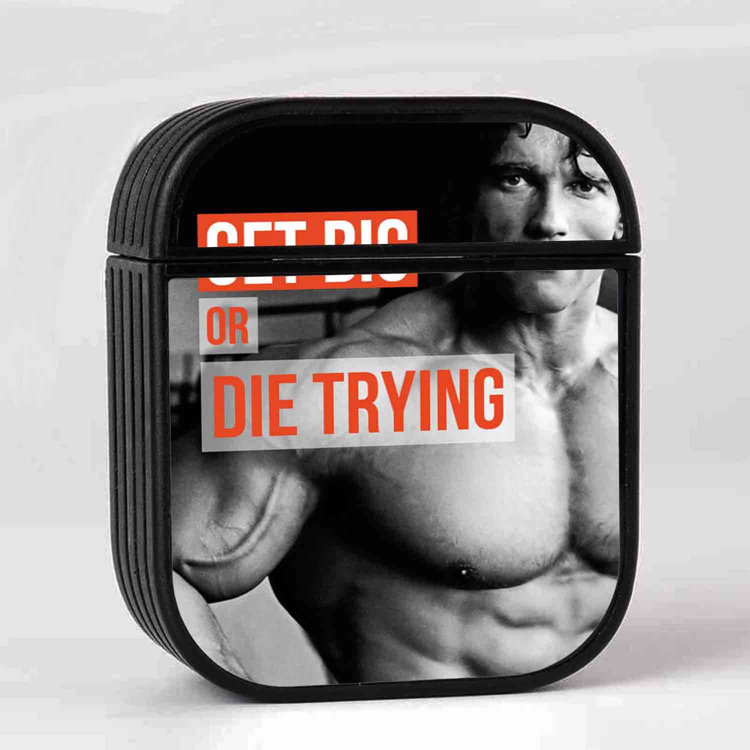 Zavstyle Arnold Schwarzenegger Get Big or Die Trying AirPods Case
