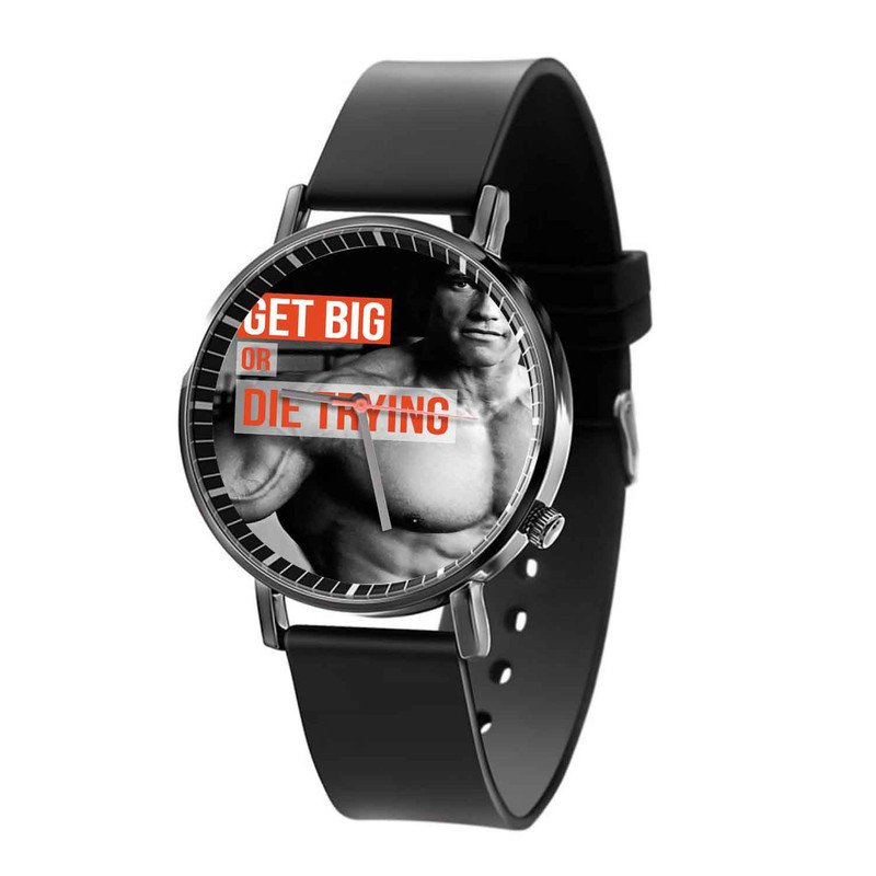 Zavstyle Arnold Schwarzenegger Get Big or Die Trying Quartz Watch