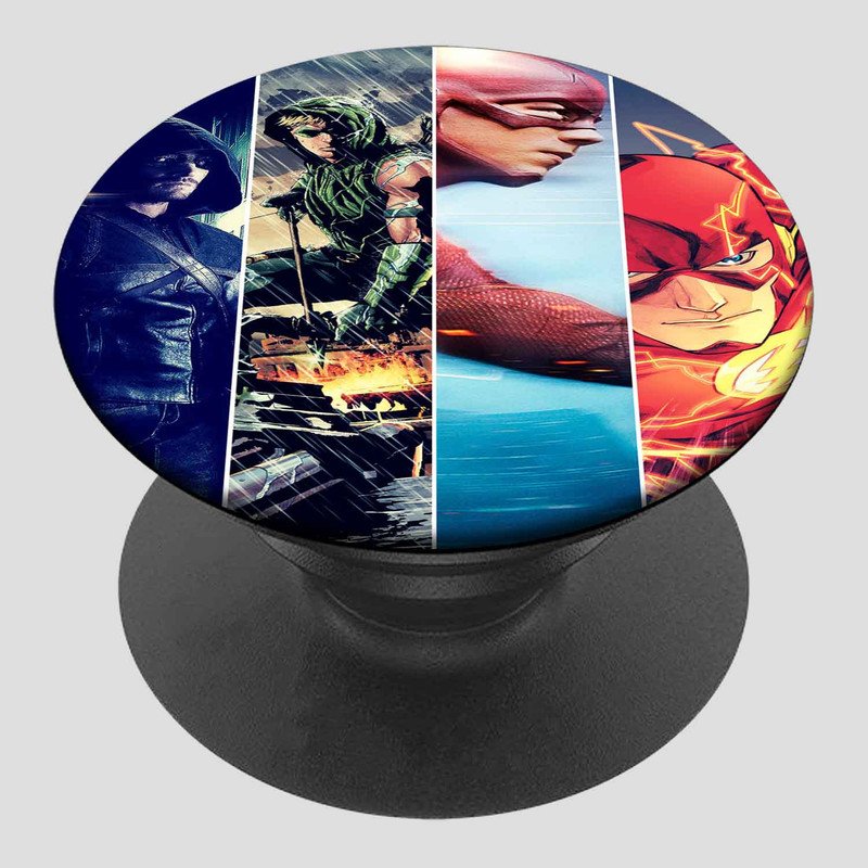 Zavstyle Arrow and The Flash Superhero Pop able Phone Stands