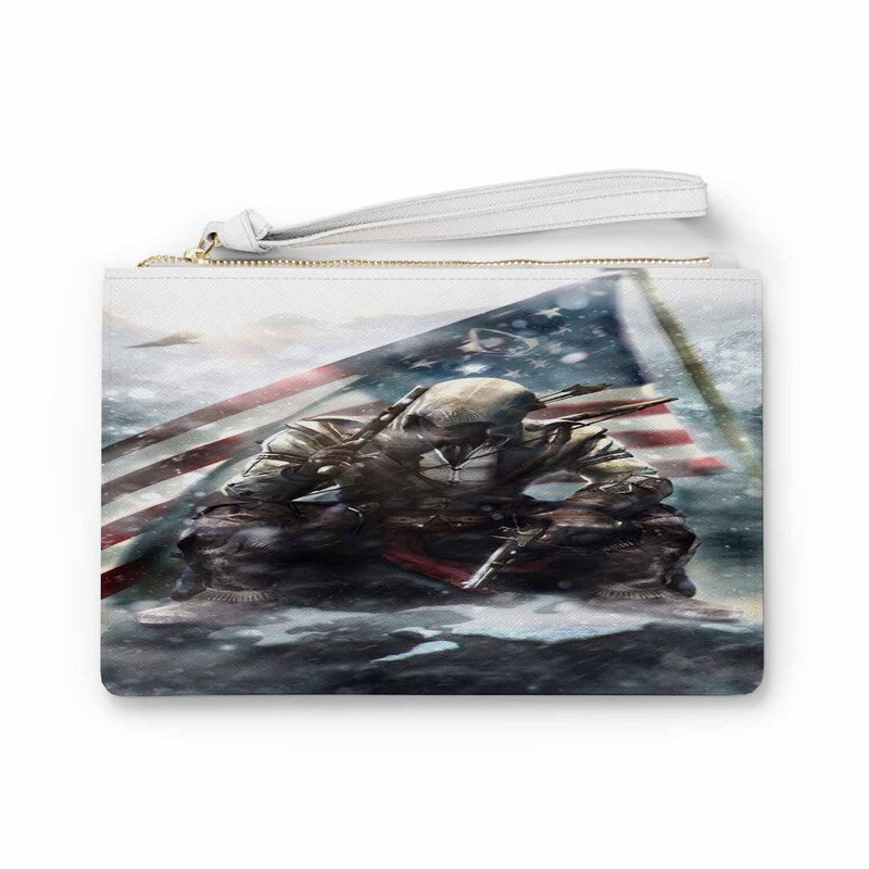 Zavstyle Assassin s Creed Connor Clutch Bag