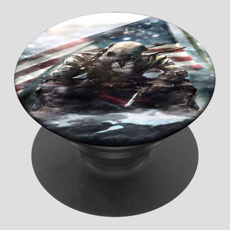 Zavstyle Assassin s Creed Connor Pop able Phone Stands