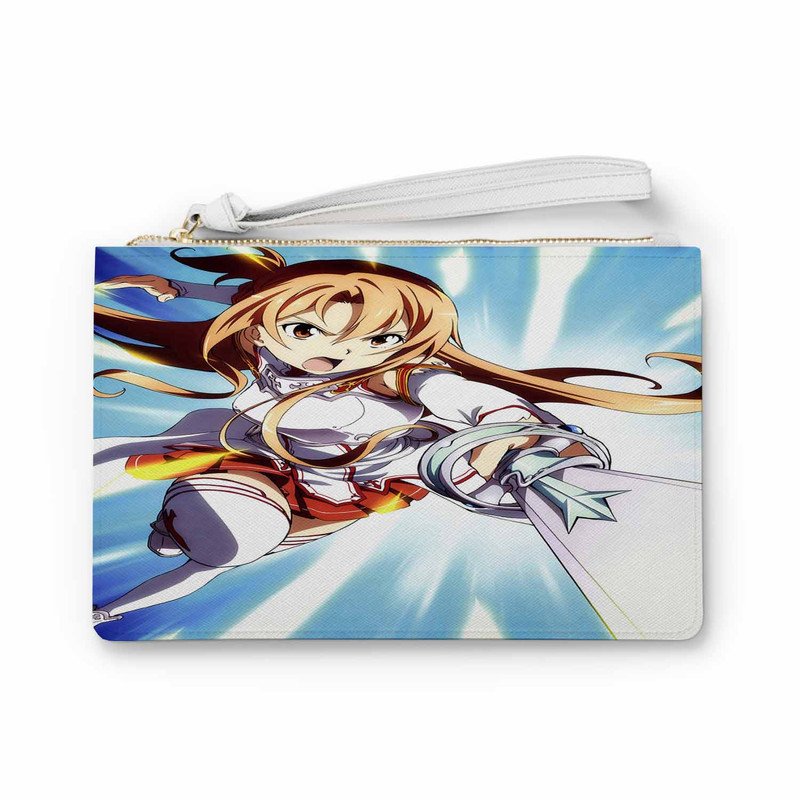 Zavstyle Asuna Sword Art Online Blue and White Clutch Bag