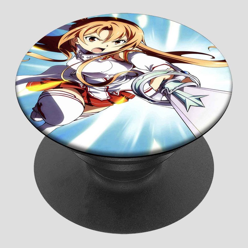 Zavstyle Asuna Sword Art Online Blue and White Pop able Phone Stands