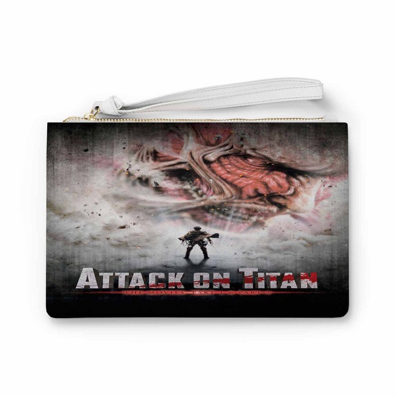 Zavstyle Attack on Titan Print Clutch Bag