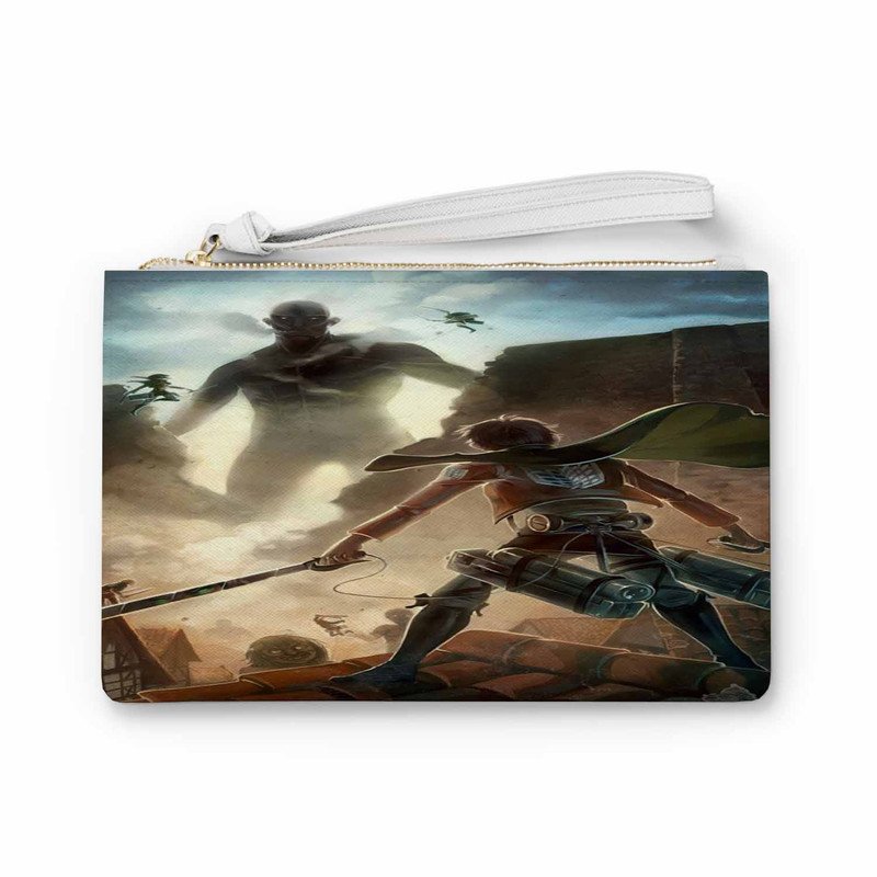 Zavstyle Attack on Titan Printed Clutch Bag