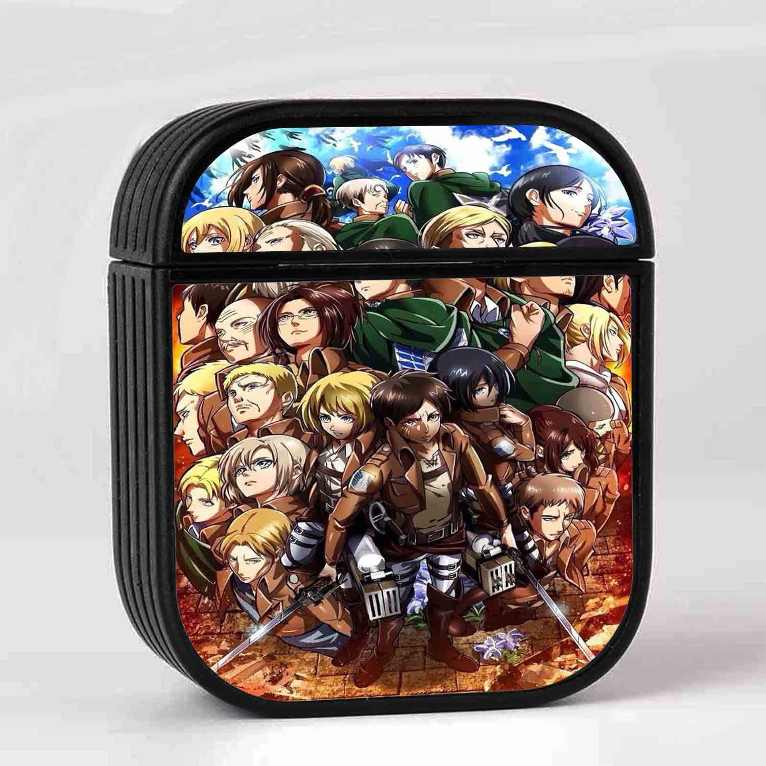 Zavstyle Attack on Titan Shingeki no Kyojin Characters AirPods Case