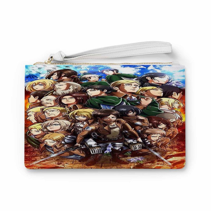 Zavstyle Attack on Titan Shingeki no Kyojin Characters Clutch Bag