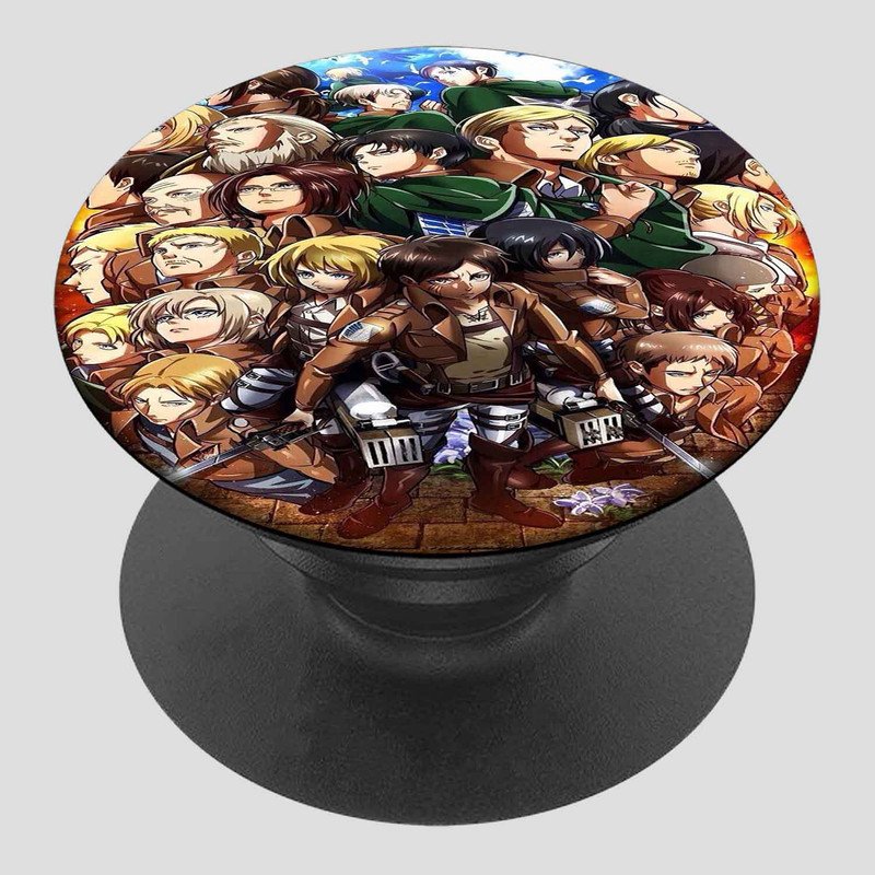 Zavstyle Attack on Titan Shingeki no Kyojin Characters Pop able Phone Stands